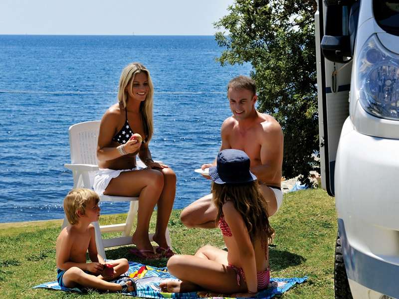 Standplaats Camping Bijela uvala - Istrië - Kroatië - Poreč