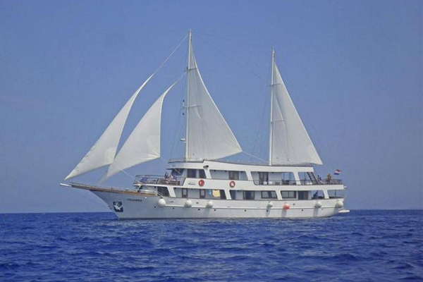 M/S COLUMBO Eilandhoppen & raften Dalmatië – route TV