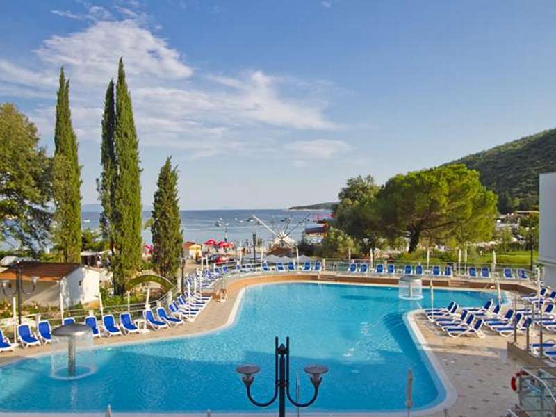 Hotel Mimosa-Lido Palace **** - Istrië - Kroatië - Rabac